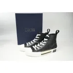 Dior B23 High Top Black CD Diamond