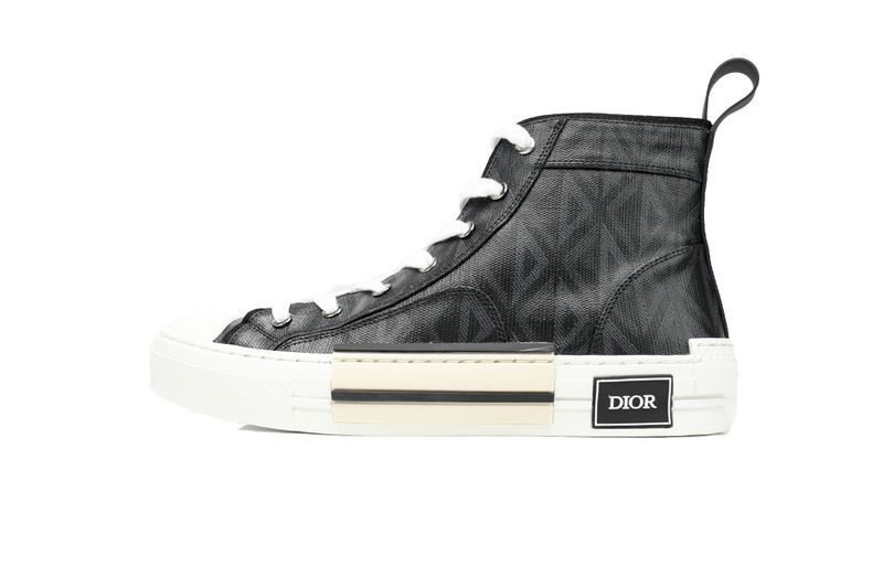 Dior B23 High Top Black CD Diamond