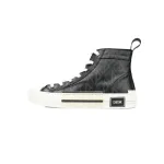 Dior B23 High Top Black CD Diamond