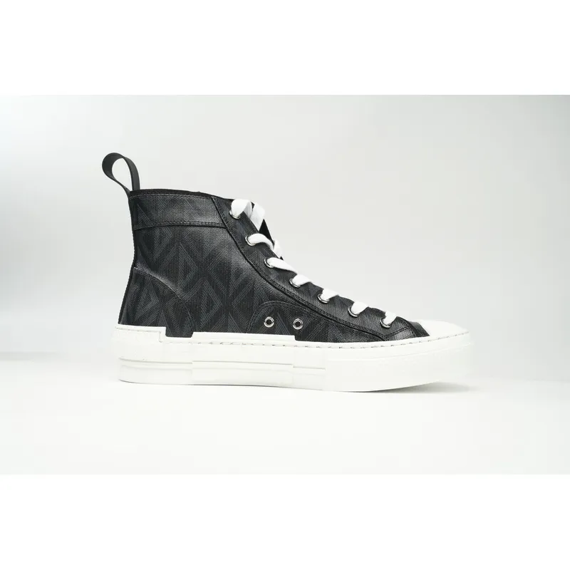 Dior B23 High Top Black CD Diamond