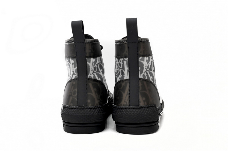 Dior B23 High Top Canvas Oblique Black 3SH118YJP_H960