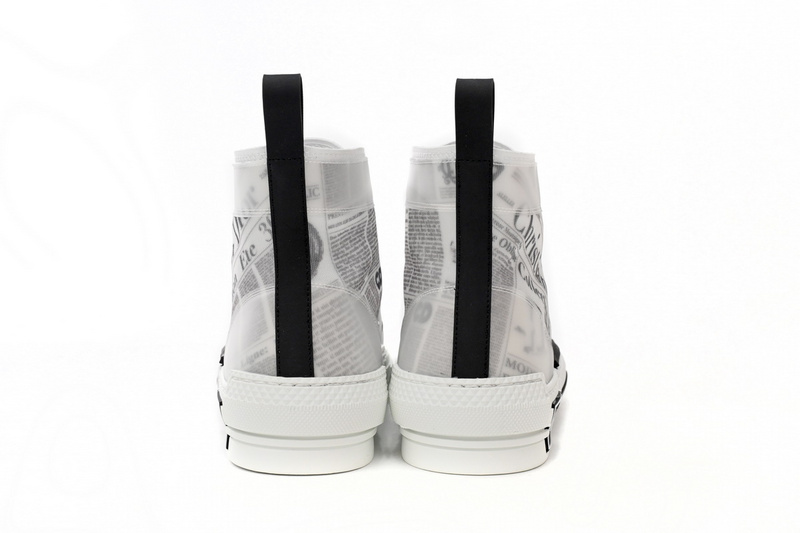 Dior B23 High Top Daniel Arsham Newspaper 3SH118YUO_H069