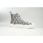 Dior B23 High Top Gray CD Diamond 3SH118ZPP_H868