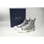 Dior B23 High Top Gray CD Diamond 3SH118ZPP_H868