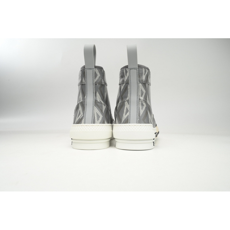 Dior B23 High Top Gray CD Diamond 3SH118ZPP_H868
