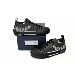 Dior B23 Low Top Canvas Oblique Black 3SN249YJP_H960