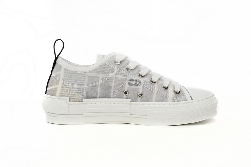 Dior B23 Low Top Daniel Asham Newspaper 3SN249YUO_H069