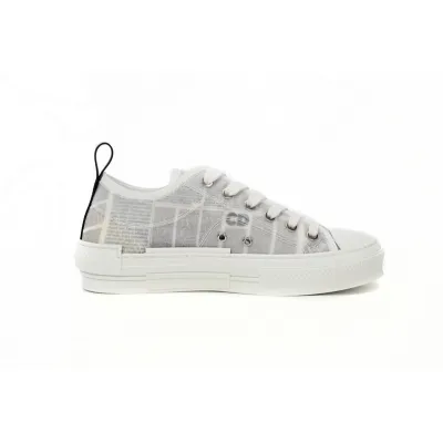 Dior B23 Low Top Daniel Asham Newspaper 3SN249YUO_H069 02