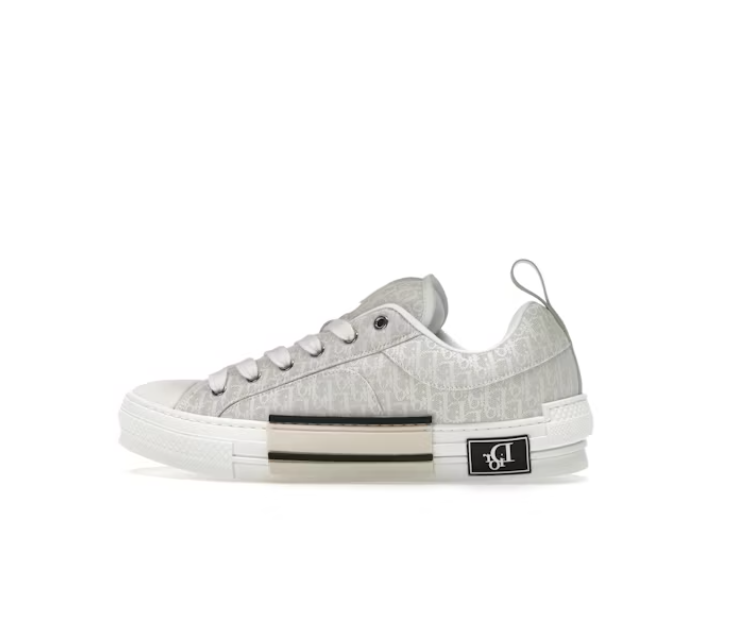 Dior B23 Skater Low Top Cream Dior Oblique Jacquard 3SN292ZUY_H800