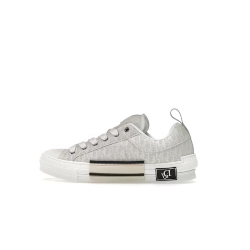 Dior B23 Skater Low Top Cream Dior Oblique Jacquard 3SN292ZUY_H800