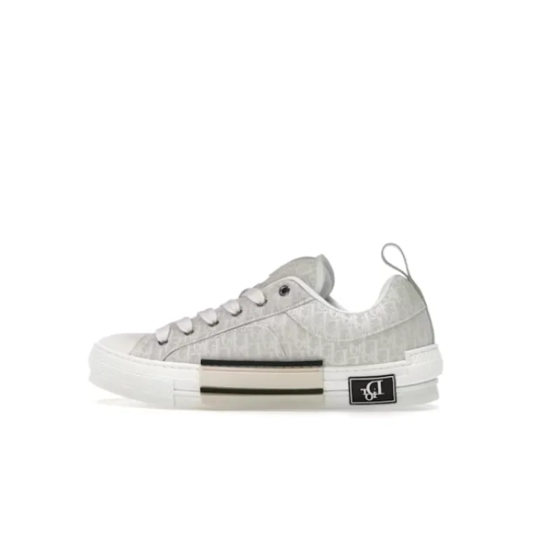 Dior B23 Skater Low Top Cream Dior Oblique Jacquard 3SN292ZUY_H800