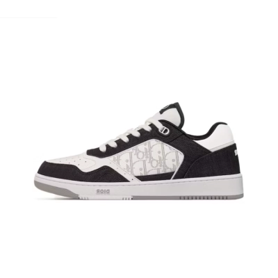 Dior B27 Low White Black Denim  3SN272ZAC_H960 01