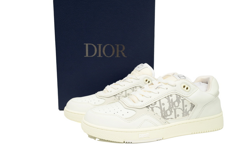 Dior B27 Low-Top White Calfskin 3SN272ZSB_H000