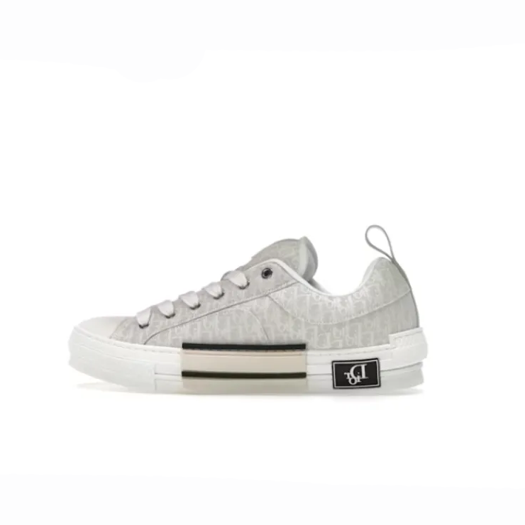 Dior B23 Skater Low Top Cream Dior Oblique Jacquard 3SN292ZUY_H800