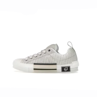 Dior B23 Skater Low Top Cream Dior Oblique Jacquard 3SN292ZUY_H800 01