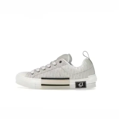 Dior B23 Skater Low Top Cream Dior Oblique Jacquard 3SN292ZUY_H800 01