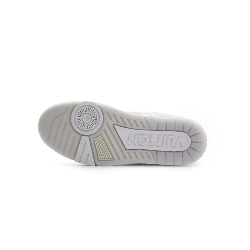  Louis Vuitton Trainer White Denim MS0241
