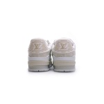  Louis Vuitton Trainer White Denim MS0241