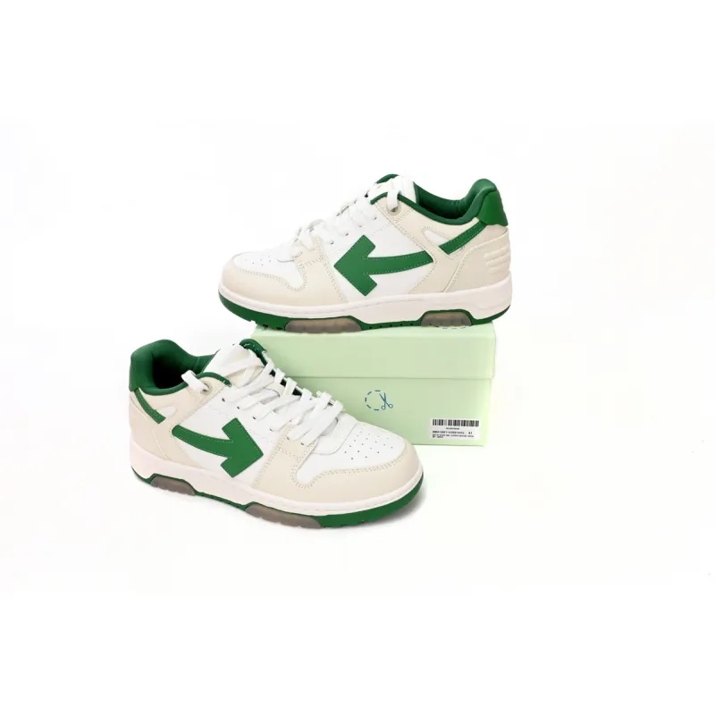 OFF-WHITE Out Of Office White Green OMIA189 C99LEA00 10455