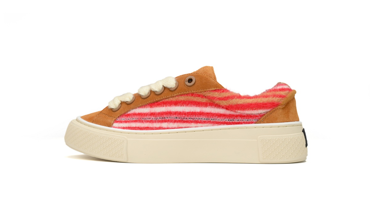 Denim Tears' B33 Sneakers Release Brown Red Stripes  3SN272 ZIR1 6536