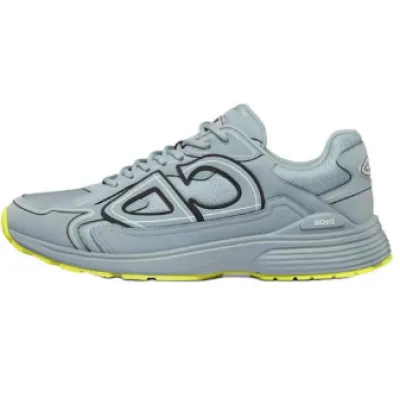 Dior Light Grey 'B30' Sneakers New Blue 3SN27ZIR-16536  01