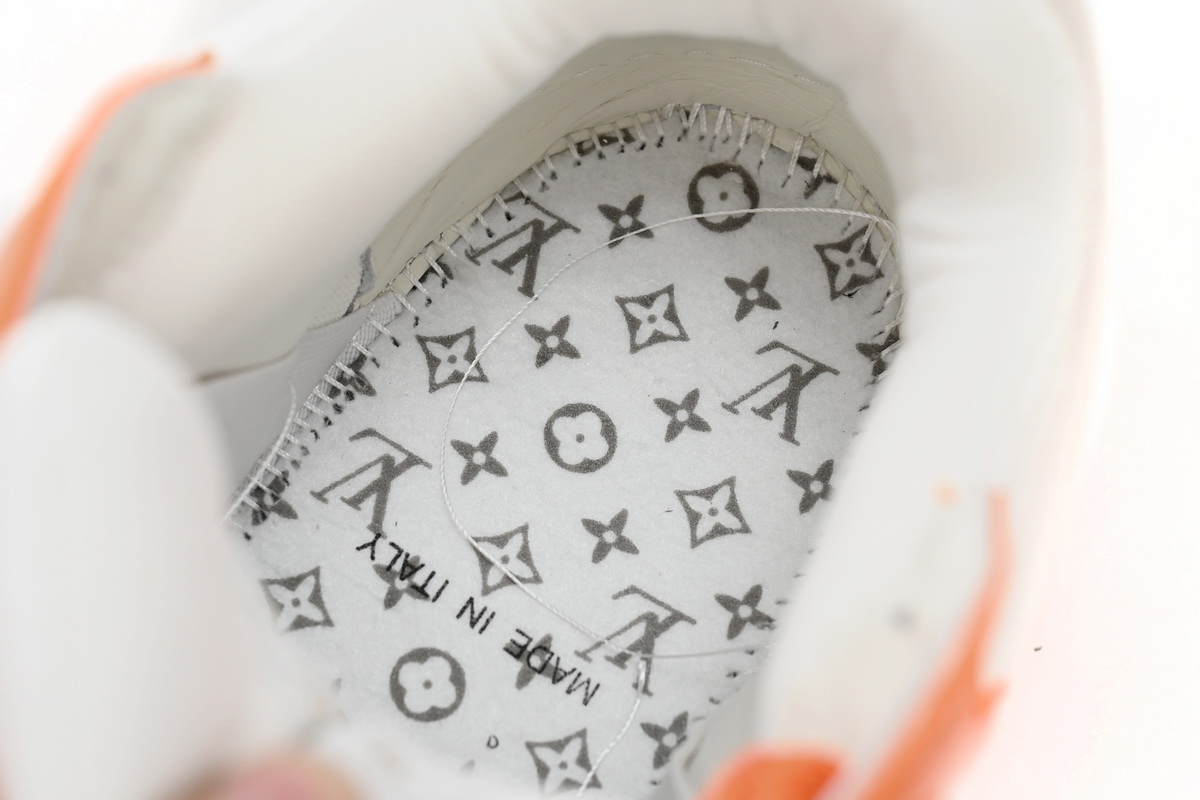 Louis Vuitton Black White Orange 1AB8SZ