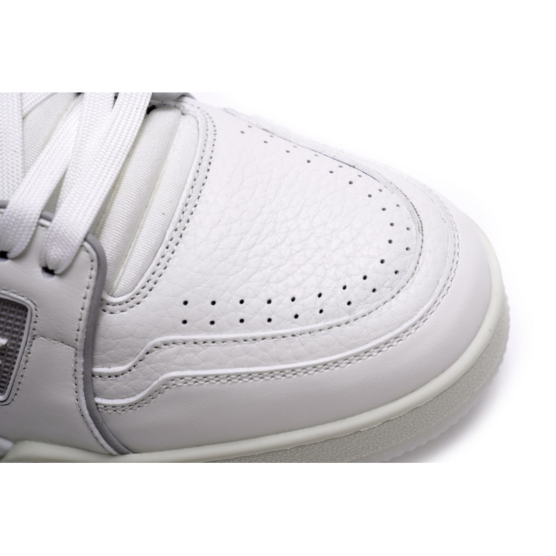 Louis Vuitton Trainer White Litchi Pattern FD0221