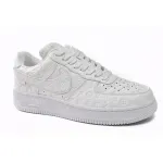 Louis Vuitton x Nike Air Force 1 Triple White LK0221
