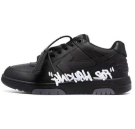 OFF-WHITE Out Of Offic Black  OMIA18 9S21LEA00 41001
