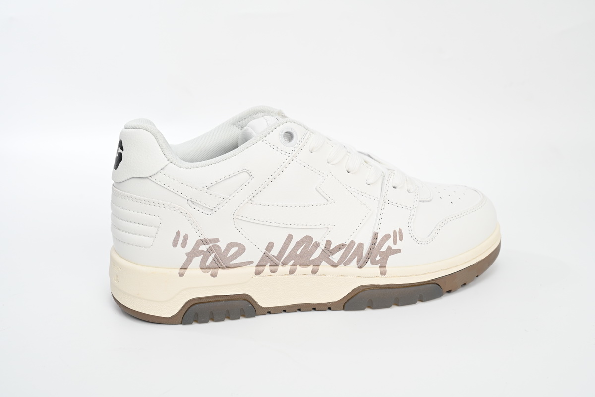 OFF-WHITE Out Of Office Beige Gray OMIA189 C99LEA00 30117 