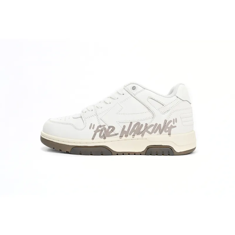 OFF-WHITE Out Of Office Beige Gray OMIA189 C99LEA00 30117 