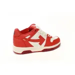 OFF-WHITE Out Of Office Red And White  OMIA189F 22LE00 10128