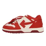 OFF-WHITE Out Of Office Red And White  OMIA189F 22LE00 10128