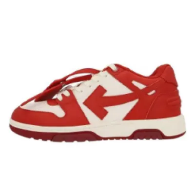 OFF-WHITE Out Of Office Red And White  OMIA189F 22LE00 10128 01