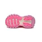 Balenciaga Tess S.Black Rice White Pink 542436 W3SU5 5090