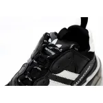 adidas x Balenciaga Triple S Black And White Bars 712764 W2ZB2 1090