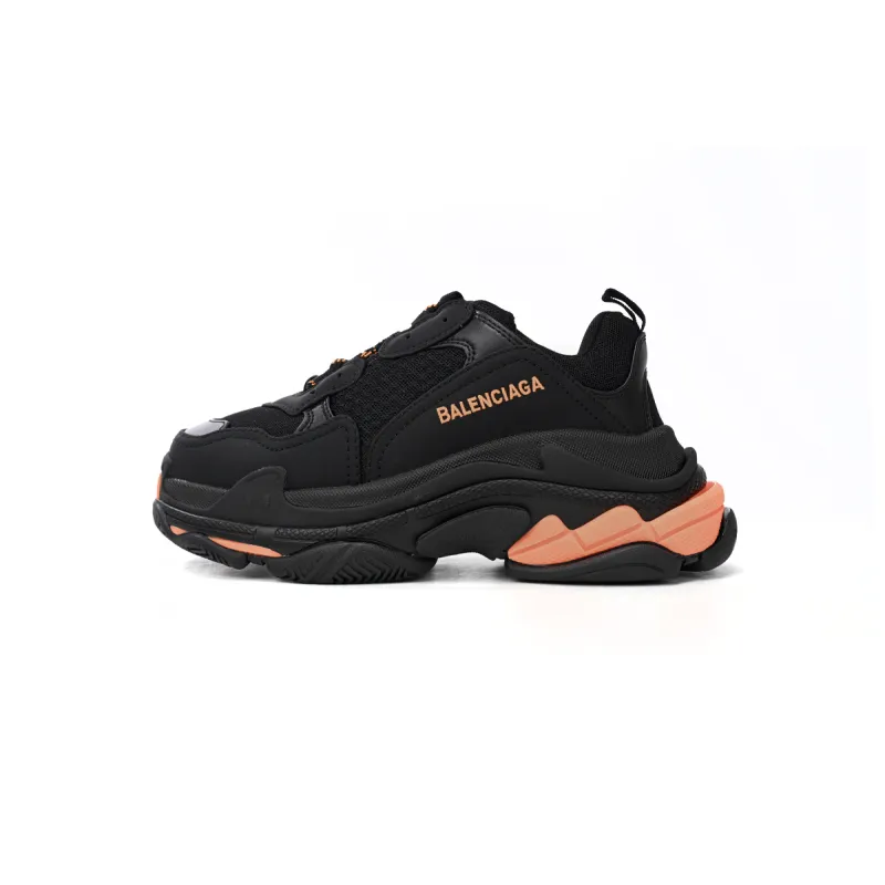 Balenciaga Triple Black Orange 524039 W2FA1 9188