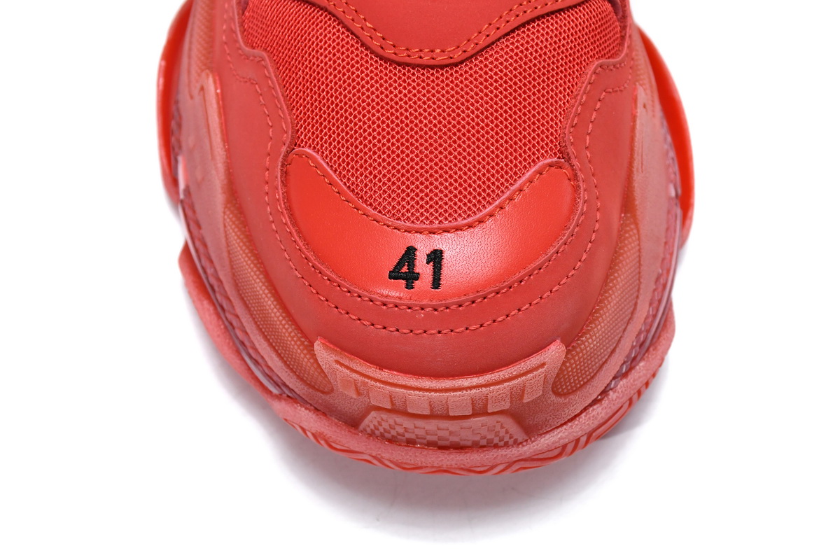 copy of Balenciaga Triple S Dark Red 541624 W09O1 6500