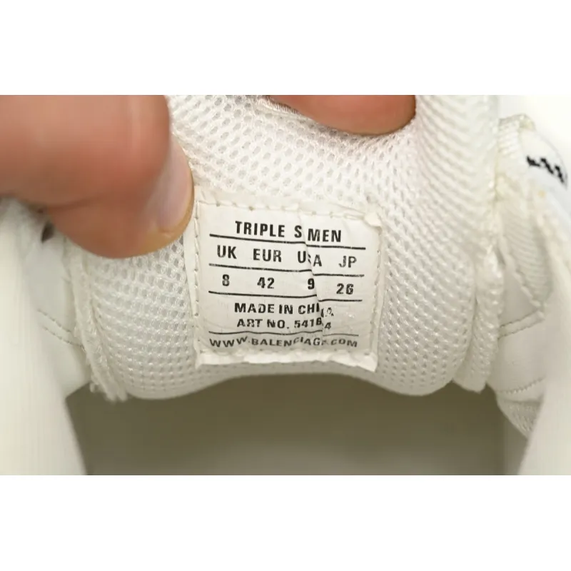 Balenciaga Triple S Grey 541624 W2FB2 9001