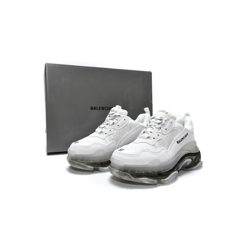 Balenciaga Triple S White Carbon Ash 544351 W0901 9001