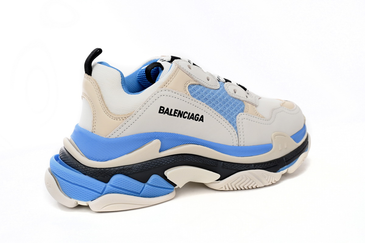Balenciaga White Blue Net 524039 W09O5 9039