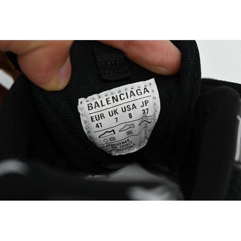 Balenciaga Tess S.Black Black-And-White Painting 542023 W3SR2 2315