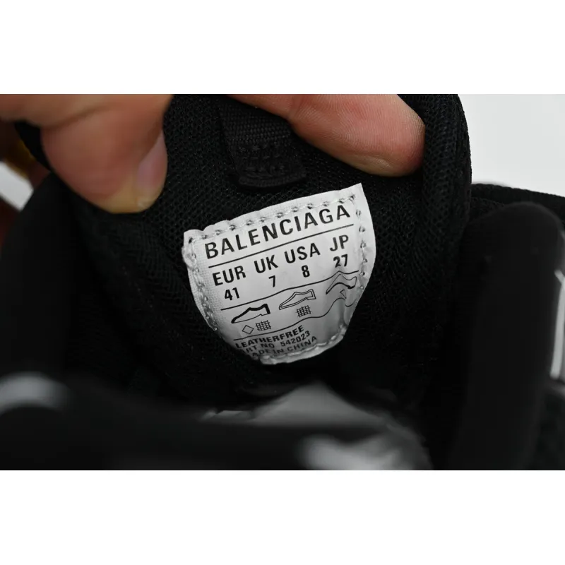 Balenciaga Tess S.Black Black-And-White Painting 542023 W3SR2 2315