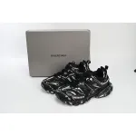 Balenciaga Tess S.Black Black-And-White Painting 542023 W3SR2 2315