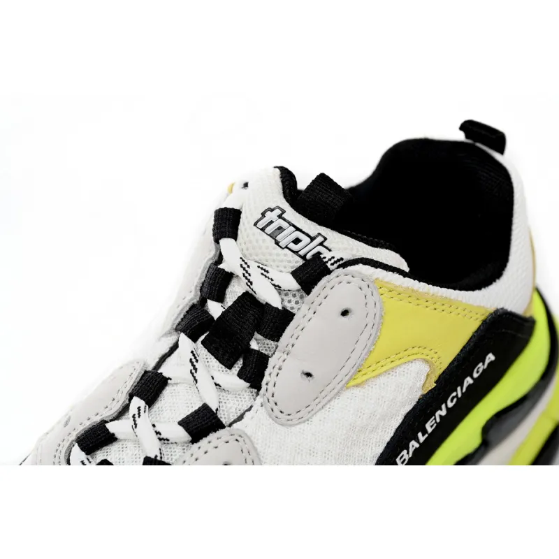 Balenciaga Black, White, And Yellow 524039 W09OH 7079