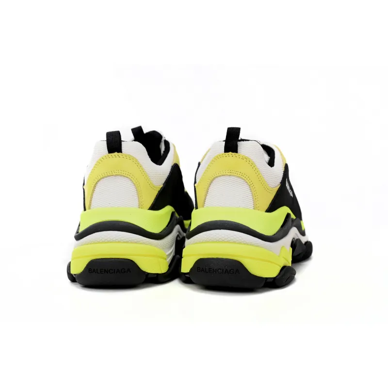 Balenciaga Black, White, And Yellow 524039 W09OH 7079