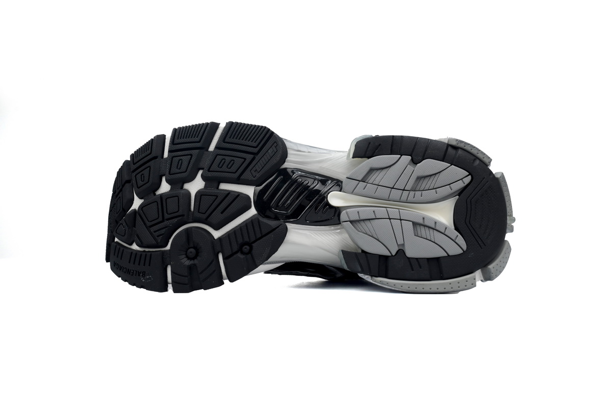 Balenciaga Runner White Black Gray 677402 W3RB2 9012