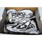 Balenciaga Runner White Black Gray 677402 W3RB2 9012