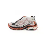 Balenciaga Runner White Orange Black 677402 W3RB7 9051