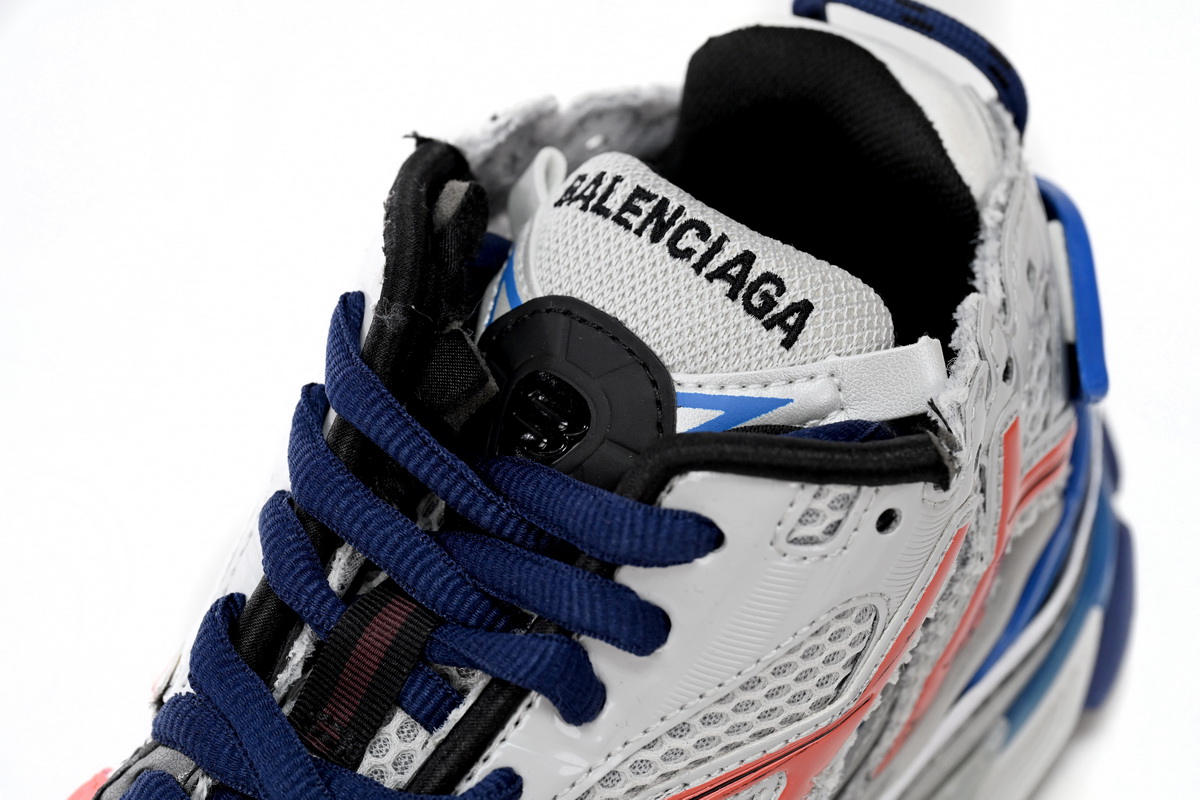 Balenciaga Runner White Blue Orange 677402 W3RB6 1264